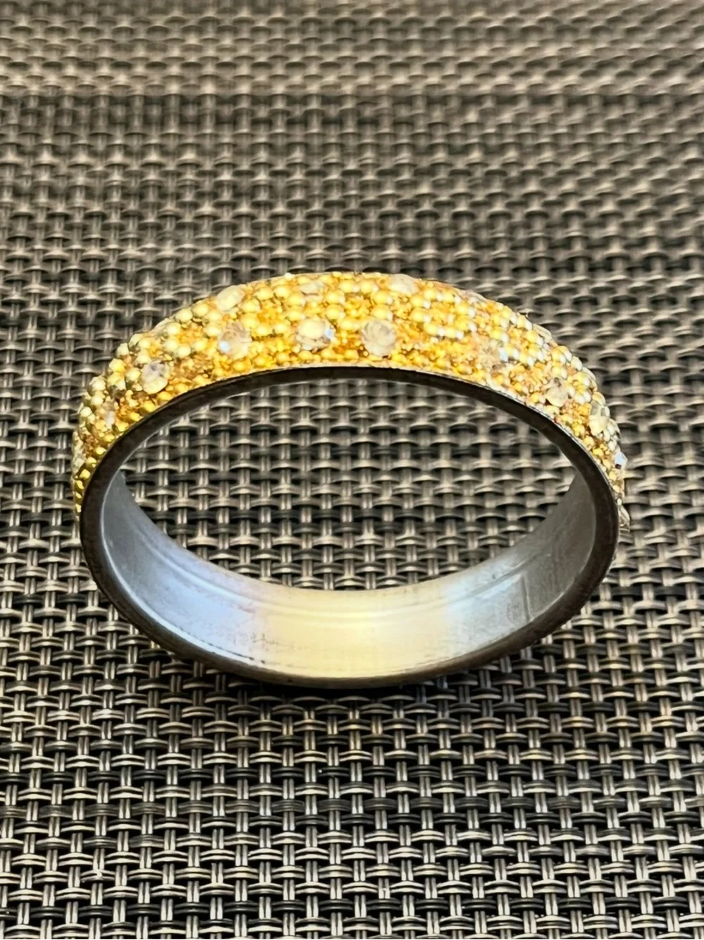 Girl's Gold-Toned Bangle Bracelet